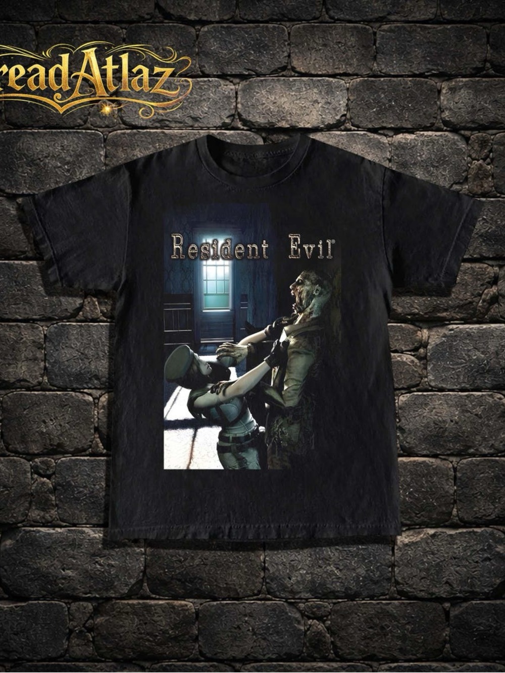 Resident Evil Graphic Black Men’s T-Shirt